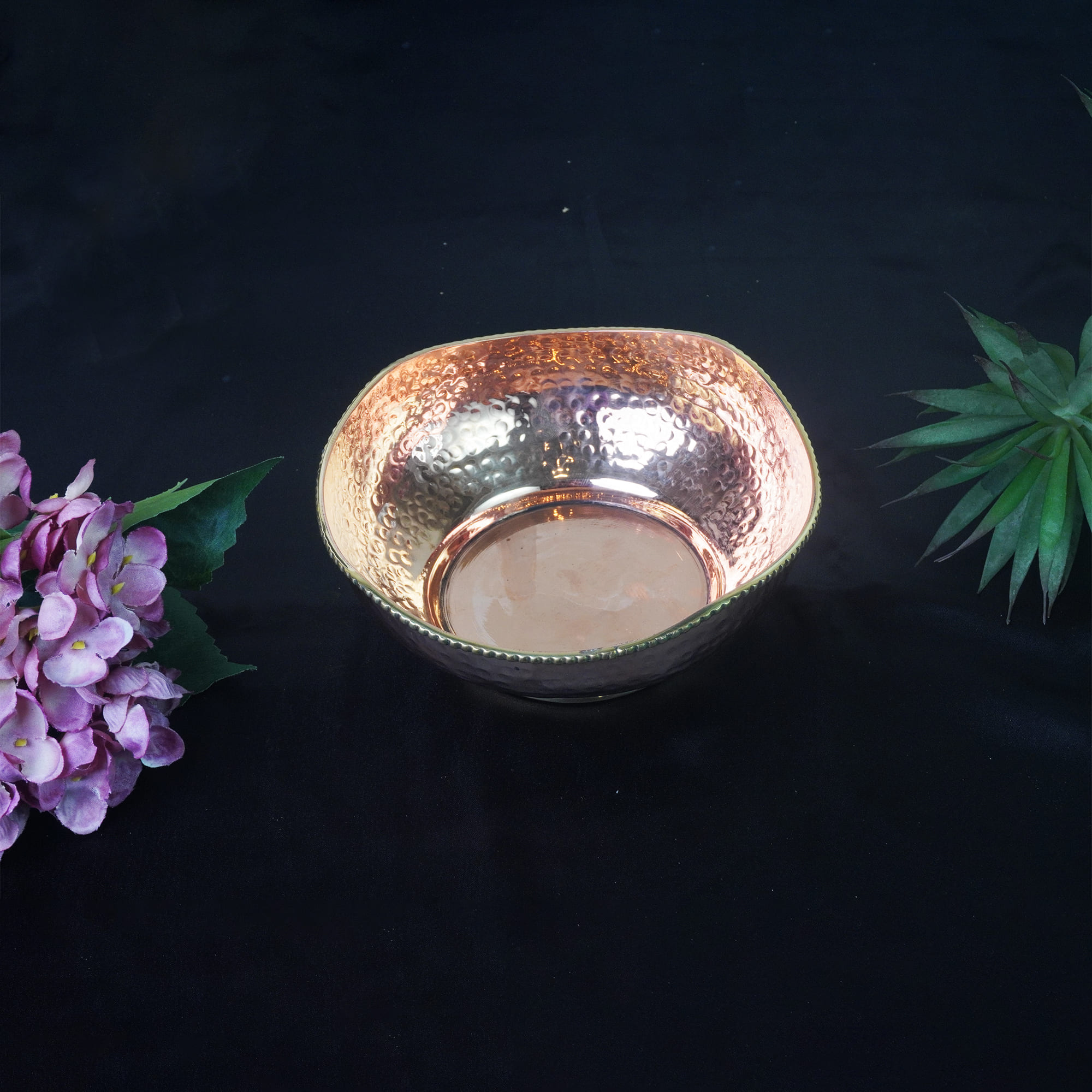 Handmade Brass & Copper Designer Fruit Bowl